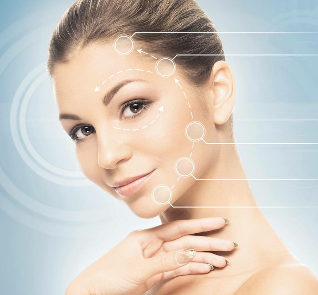 Woman cosmetic procedures
